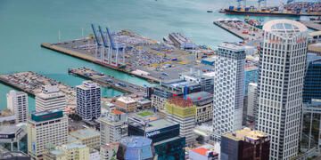 Auckland port