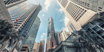 Singapore downtown 