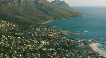 coast of cape town south africa clear day