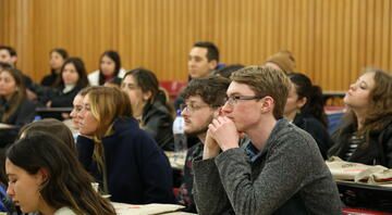law student abroad lisbon classroom