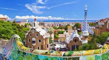 famous overlook in barcelona spain