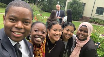 frederick douglass dublin fellows 2021 smile together selfie