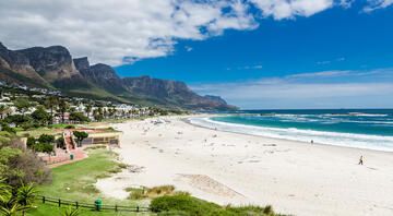 cape town aerial view coastline