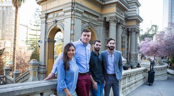 santiago ch student interns group