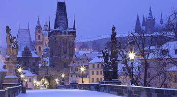 prague winter