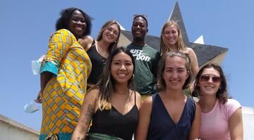 CIEE students in Ghana