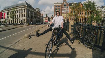 amsterdam biking abroad