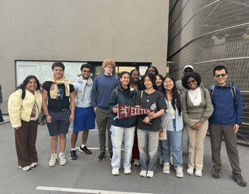 PEA students at Bernauer Staße