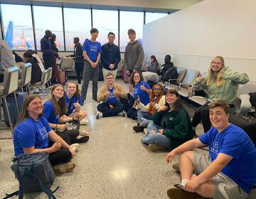 Students started to getting to know each other before arriving in Dublin. 