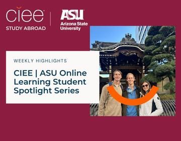 CIEE ASU online study abroad