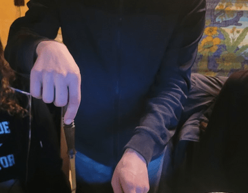Thomas helps prepare a Thanksgiving feast in Germany.