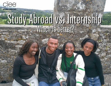 ciee study abroad internship