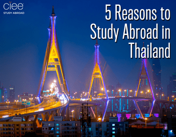 5 Reasons to Study Abroad in Thailand