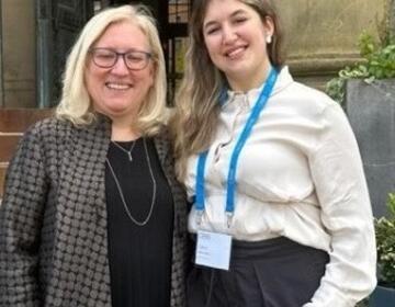 Eleni with Deputy Assistant Secretary Rebecca Pasini