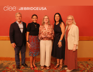 L-R Jim Pellow, Martine Mangion, Tara Hensley, Carye Duffin, Rebecca A. Pasini