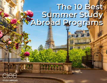ciee summer study abroad