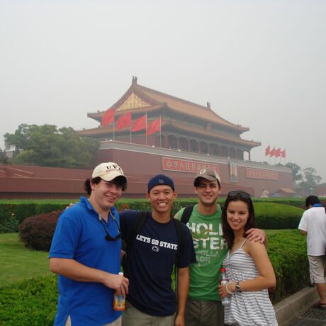 shanghai students building haze