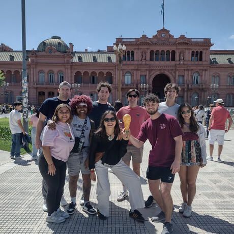 buenos aires main square students abroad