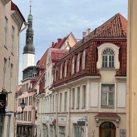 tallinn old town street
