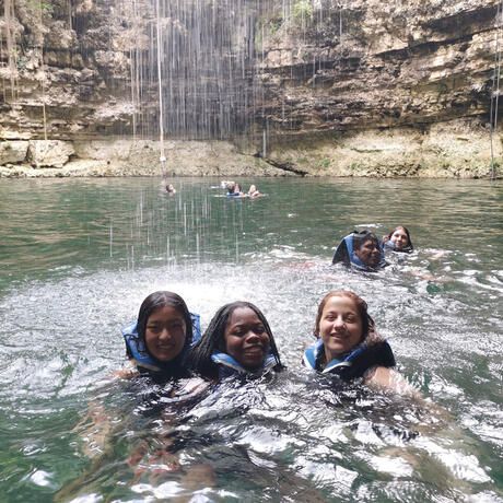 Swiming in Cenotes