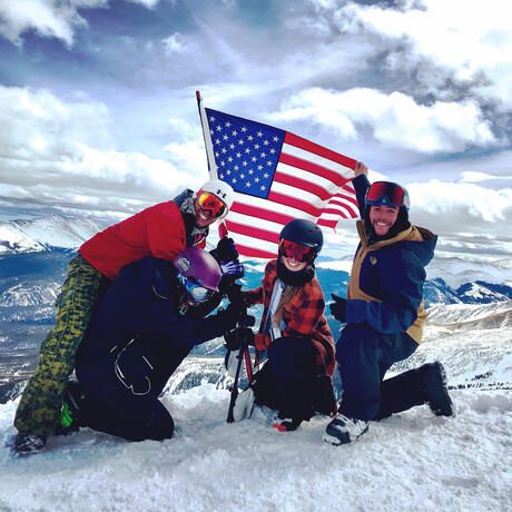 Skiing