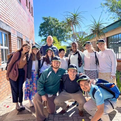 gaborone-student-interns-school