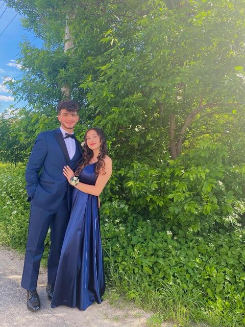 Marta and Sam attended a formal event together.