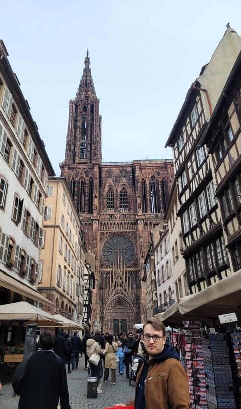 The Notre Dame Cathedral in Strasbourg