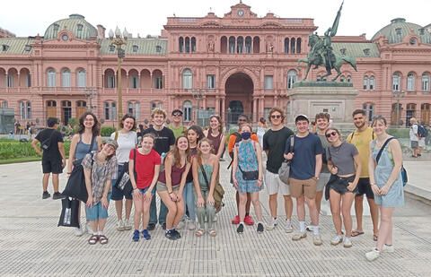 college study buenos aires argentina downtown students