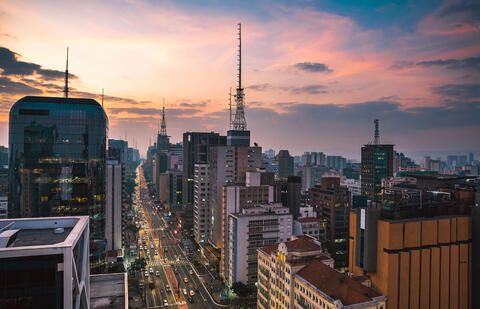 study abroad sao paulo sunset