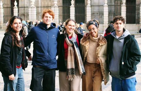 students daytrip abroad spain toledo