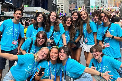 High School USA in Times Square