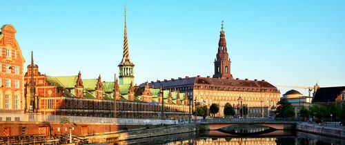Copenhagen skyline daytime 