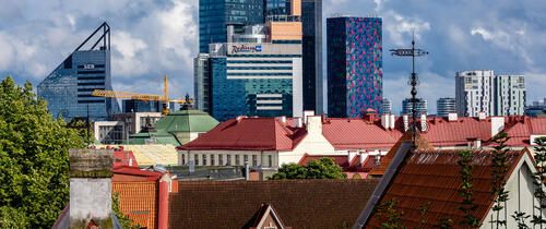 Tallinn skyline