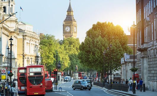 London Big Ben treet