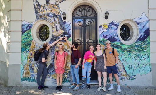 wall art street buenos aires