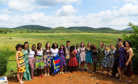 gaborone large group of students 