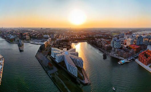 copenhagen-north-harbor-sunset