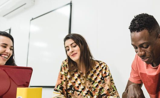 brazil abroad students interning classroom