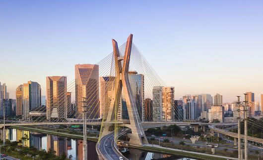 brazil study abroad sao paulo cityscape bridge
