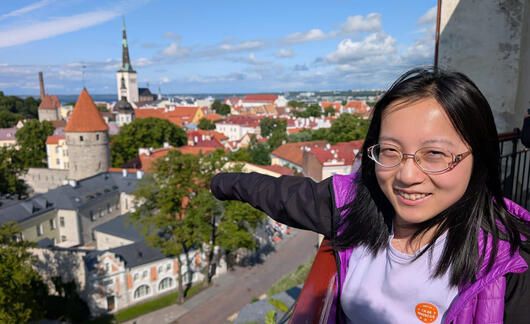 tallinn-female-student-overlooking-city