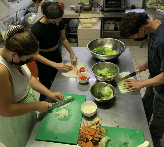 monteverde cooking class abroad students