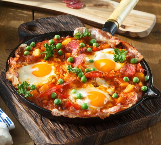 seville meals huevos a la flamenca