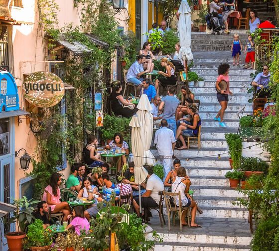 Athens cafe