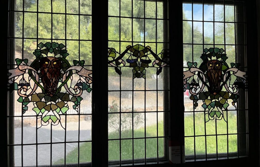 stained glass windows rome abroad