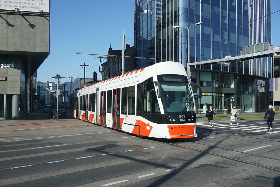 Trolley in Tallinn