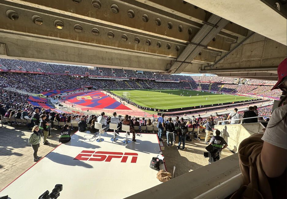 futbol stadium barcelona spain