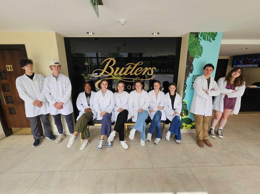 Butlers Chocolate Group photo