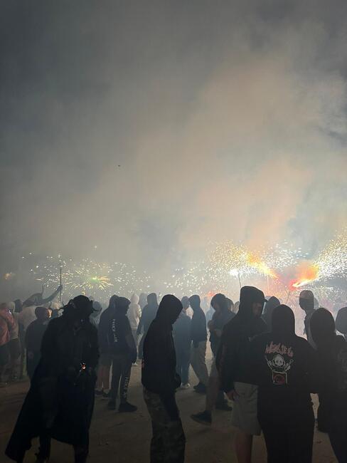 Demonis and sparklers