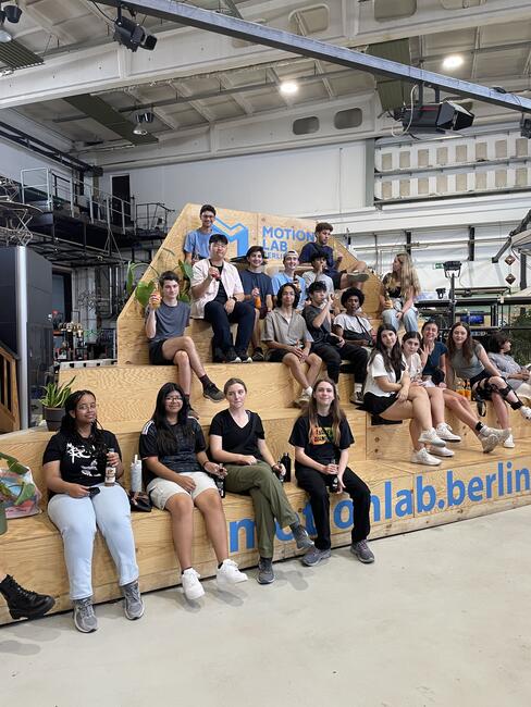 Students at the MotionLab